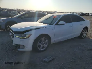 2012 Audi A6 3.0T Premium Plus with VIN WAUGGAFC8CN054409, listed as a Copart auction lot 42259365 with 165,115 mi miles and Salvage Title. Bid and sale history available at carsss.com. Image 1.