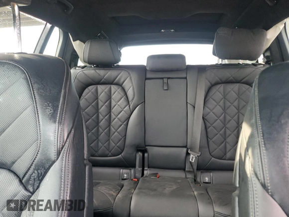 2024 BMW X7 xDrive40i with VIN 5UX23EM09R9T85217, listed as a Copart auction lot 47038835 with 0 mi miles and Salvage Title. Bid and sale history available at carsss.com. Image 10.