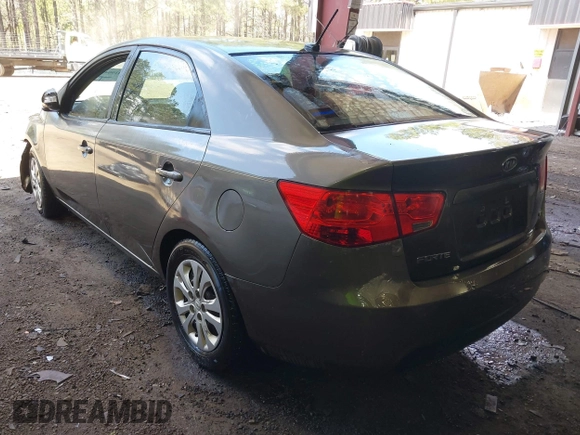 2010 Kia Forte EX with VIN KNAFU4A26A5882153, listed as a IAAI auction lot 41904559 with 162,554 mi miles. Bid and sale history available at carsss.com. Image 3.