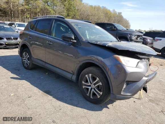 2017 Toyota RAV4 LE with VIN 2T3ZFREVXHW372547, listed as a Copart auction lot 51115895 with 155,158 mi miles and Salvage Title. Bid and sale history available at carsss.com. Image 4.