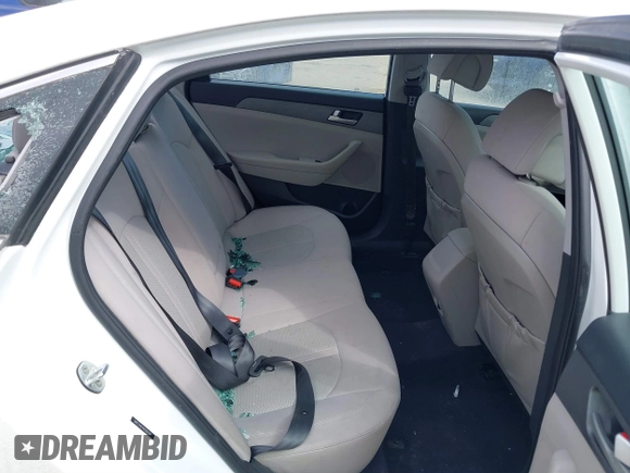 2017 Hyundai Sonata SE with VIN 5NPE24AF4HH502146, listed as a IAAI auction lot 41806979 with 88,289 mi miles and . Bid and sale history available at DreamBid. Image 8.
