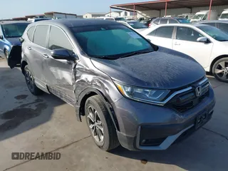 2021 Honda CR-V EX-L with VIN 2HKRW2H80MH671186, listed as a IAAI auction lot 41811966 with 33,781 mi miles and . Bid and sale history available at DreamBid. Image 1.