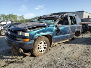 2005 Chevrolet Tahoe Z71 z VIN 1GNEK13T15R166615, wystawiony jako Copart lot #53612495 z przebiegiem Nie podano mil oraz Szkoda całkowita • Salvage title. Historia ofert i sprzedaży dostępna na DreamBid. Obrazek 1.