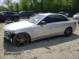 2016 Mercedes-Benz C 300 z VIN 55SWF4JB9GU175762, wystawiony jako Copart lot #55655615 z przebiegiem 92 188 mil mil oraz Szkoda całkowita • Salvage title. Historia ofert i sprzedaży dostępna na DreamBid. Obrazek 1.
