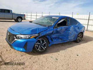 2024 Nissan Sentra SV with VIN 3N1AB8CV8RY379372, listed as a Copart auction lot 57333065 with Not provided miles and Salvage title. Bid and sale history available at DreamBid. Image 1.
