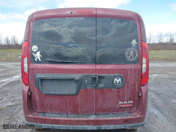2016 Ram ProMaster City Cargo Van Tradesman SLT with VIN ZFBERFBT5G6B24607, listed as a IAAI auction lot 42002282 with 60,636 mi miles. Bid and sale history available at carsss.com. Image 17.