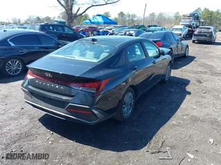 2024 Hyundai Elantra SEL with VIN KMHLM4DG8RU696480, listed as a IAAI auction lot 41882965 with 11,259 mi miles. Bid and sale history available at carsss.com. Image 4.