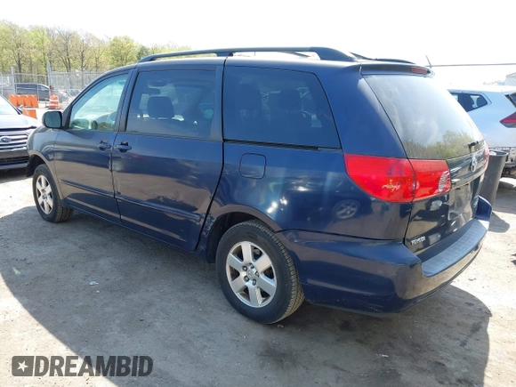 2006 Toyota Sienna CE with VIN 5TDZA23C56S540813, listed as a IAAI auction lot 42064424 with 190,936 mi miles and . Bid and sale history available at DreamBid. Image 3.