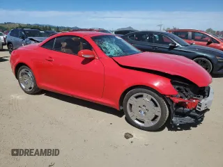 2002 Lexus SC 430 with VIN JTHFN48Y820020477, listed as a Copart auction lot 52560685 with 61,048 mi miles and Salvage Title. Bid and sale history available at DreamBid. Image 4.