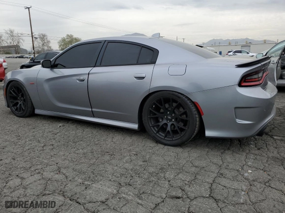 2018 Dodge Charger R/T Scat Pack with VIN 2C3CDXGJ3JH113824, listed as a Copart auction lot 45510305 with 62,717 mi miles and Salvage Title. Bid and sale history available at carsss.com. Image 2.