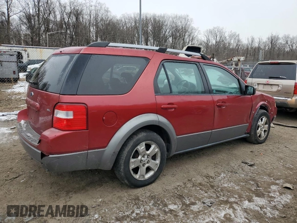 2007 Ford Freestyle SEL with VIN 1FMZK02177GA13669, listed as a Copart auction lot 88274305 with 119,863 mi miles and Salvage Title. Bid and sale history available at carsss.com. Image 3.