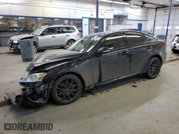 2013 Lexus IS 250 with VIN JTHBF5C20D5186440, listed as a Copart auction lot 48258995 with 142,054 mi miles and Salvage Title. Bid and sale history available at DreamBid. Image 1.