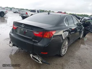 2013 Lexus GS 350 with VIN JTHBE1BL1D5025519, listed as a IAAI auction lot 41733267 with 135,703 mi miles. Bid and sale history available at carsss.com. Image 4.