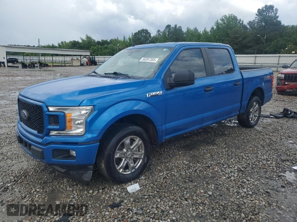 2020 Ford F-150 XL with VIN 1FTEW1CP4LKE86548, listed as a Copart auction lot 56397355 with 99,229 mi miles and Salvage title. Bid and sale history available at DreamBid. Image 1.
