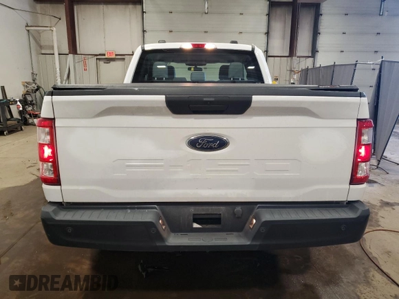 2021 Ford F-150 XL with VIN 1FTEX1CB4MKE66495, listed as a Copart auction lot 63427445 with 123,081 mi miles and Clean title. Bid and sale history available at DreamBid. Image 6.
