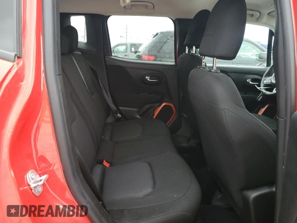 2018 Jeep Renegade Sport with VIN ZACCJBABXJPH91901, listed as a Copart auction lot 58838745 with 93,958 mi miles and Salvage title. Bid and sale history available at DreamBid. Image 11.