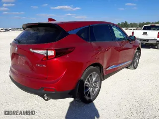 2020 Acura RDX w/Technology Pkg with VIN 5J8TC1H55LL018704, listed as a Copart auction lot 40402803 with 37,713 mi miles. Bid and sale history available at carsss.com. Image 3.