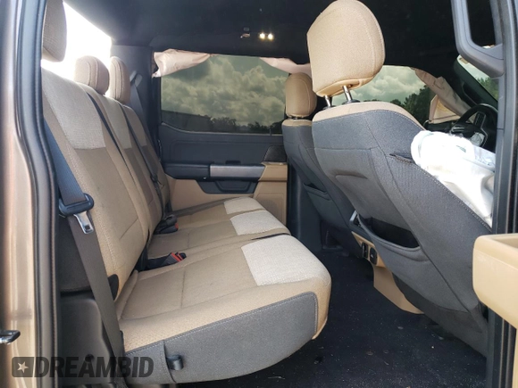2021 Ford F-150 XL with VIN 1FTFW1E81MFC40903, listed as a Copart auction lot 59618935 with 97,419 mi miles and Salvage title. Bid and sale history available at DreamBid. Image 10.