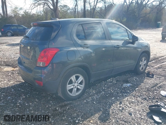 2020 Chevrolet Trax LS with VIN 3GNCJKSB7LL126262, listed as a IAAI auction lot 41601045 with 54,820 mi miles and . Bid and sale history available at DreamBid. Image 4.