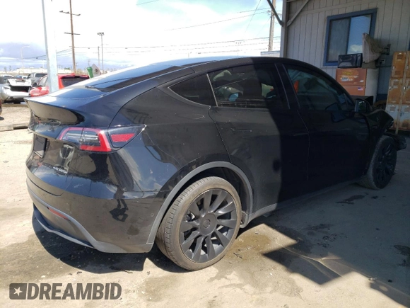 2021 Tesla Model Y Long Range z VIN 5YJYGDEEXMF207223, wystawiony jako Copart lot #48800445 z przebiegiem 44 508 mil mil oraz Szkoda całkowita • Salvage title. Historia ofert i sprzedaży dostępna na DreamBid. Obrazek 3.
