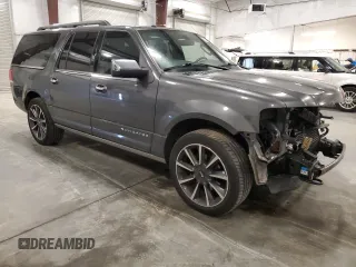 2017 Lincoln Navigator Reserve z VIN 5LMJJ3LT3HEL02544, wystawiony jako Copart lot #59875255 z przebiegiem 123 720 mil mil oraz Szkoda całkowita • Salvage title. Historia ofert i sprzedaży dostępna na DreamBid. Obrazek 4.
