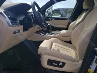 2021 BMW X5 xDrive40i with VIN 5UXCR6C01M9F35701, listed as a Copart auction lot 48347725 with 42,280 mi miles and Salvage Title. Bid and sale history available at carsss.com. Image 7.