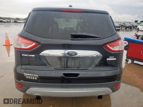 2013 Ford Escape SEL with VIN 1FMCU0HX5DUB30918, listed as a Copart auction lot 55774455 with 219,545 mi miles and Clean Title. Bid and sale history available at carsss.com. Image 6.