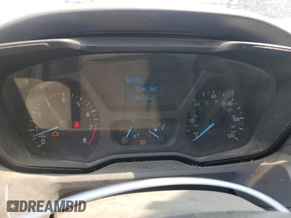 2016 Ford Transit Cargo with VIN 1FTYR1ZM9GKA47062, listed as a Copart auction lot 70373274 with 170,433 mi miles and Clean Title. Bid and sale history available at DreamBid. Image 9.