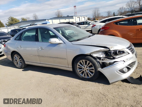 2011 Hyundai Azera Limited с VIN KMHFC4DFXBA530864, выставлен на аукционе Copart как лот 45673405 с пробегом 96 940 миль миль и Списание • Salvage title. История ставок и продаж доступна на DreamBid. Изображение 4.