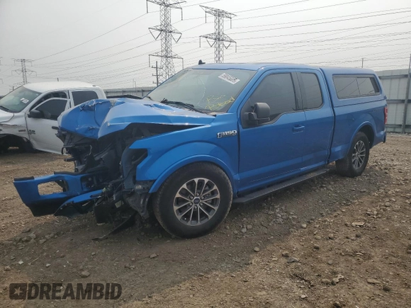 2020 Ford F-150 XL z VIN 1FTEX1EP6LKF34593, wystawiony jako Copart lot #59045025 z przebiegiem Nie podano mil oraz Szkoda całkowita • Salvage title. Historia ofert i sprzedaży dostępna na DreamBid. Obrazek 1.