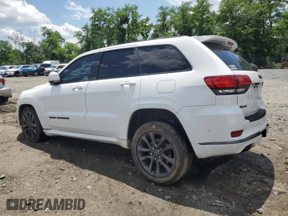 2018 Jeep Grand Cherokee High Altitude with VIN 1C4RJFCG5JC179040, listed as a Copart auction lot 61540625 with 135,310 mi miles and Salvage title. Bid and sale history available at DreamBid. Image 2.