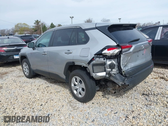 2023 Toyota RAV4 LE with VIN 2T3G1RFV4PW332662, listed as a IAAI auction lot 41938361 with 60,736 mi miles and . Bid and sale history available at DreamBid. Image 3.