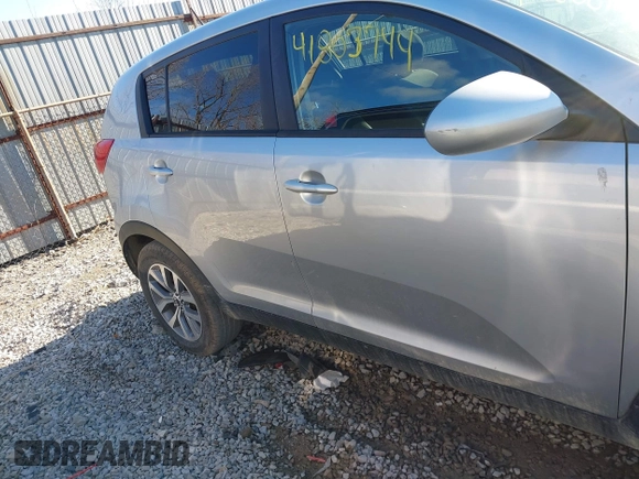 2015 Kia Sportage LX with VIN KNDPBCAC3F7789828, listed as a IAAI auction lot 41803744 with 126,002 mi miles and . Bid and sale history available at carsss.com. Image 14.