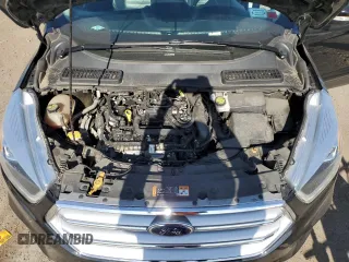 2017 Ford Escape Titanium with VIN 1FMCU9JD3HUD63223, listed as a Copart auction lot 53370004 with 128,666 mi miles and Non Repairable. Bid and sale history available at carsss.com. Image 12.