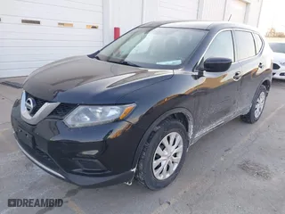 2016 Nissan Rogue S with VIN 5N1AT2MM1GC758633, listed as a IAAI auction lot 41283295 with 165,295 mi miles. Bid and sale history available at carsss.com. Image 18.
