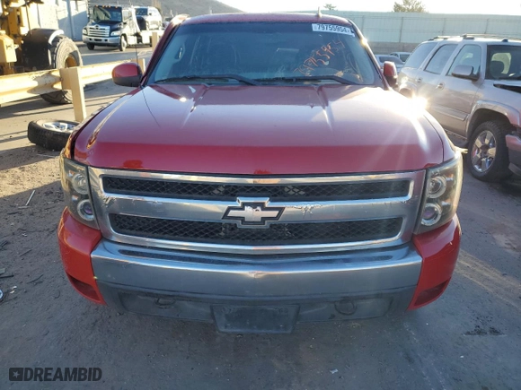 2008 Chevrolet Silverado 1500 LT w/1LT with VIN 2GCEC19J081300524, listed as a Copart auction lot 79755954 with 169,529 mi miles and Salvage Title. Bid and sale history available at carsss.com. Image 5.