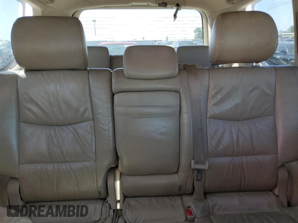 2004 Lexus GX 470 z VIN JTJBT20X840054996, wystawiony jako Copart lot #53924245 z przebiegiem 277 813 mil mil oraz Szkoda całkowita • Salvage title. Historia ofert i sprzedaży dostępna na DreamBid. Obrazek 10.