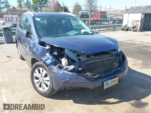 2013 Honda CR-V EX-L with VIN 2HKRM3H74DH513193, listed as a IAAI auction lot 41781093 with 94,003 mi miles and . Bid and sale history available at DreamBid. Image 6.
