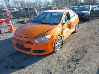 2013 Dodge Dart SXT with VIN 1C3CDFBA0DD171585, listed as a IAAI auction lot 41499770 with 150,358 mi miles and . Bid and sale history available at carsss.com. Image 2.