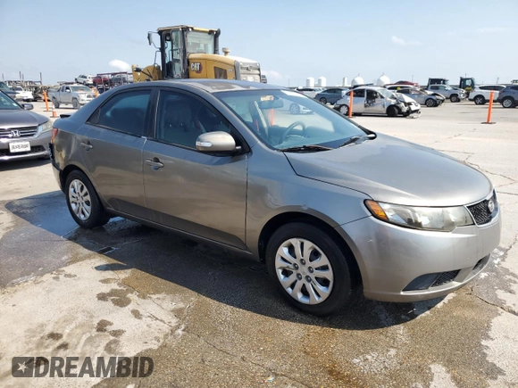 2010 Kia Forte EX with VIN KNAFU4A2XA5055286, listed as a Copart auction lot 75952004 with Not Provided miles and Salvage Title. Bid and sale history available at carsss.com. Image 4.