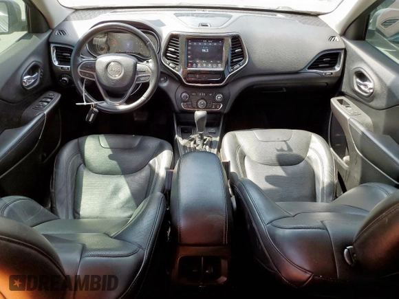 2020 Jeep Cherokee Limited with VIN 1C4PJLDB6LD538403, listed as a Copart auction lot 53319845 with 82,742 mi miles and Salvage title. Bid and sale history available at DreamBid. Image 8.