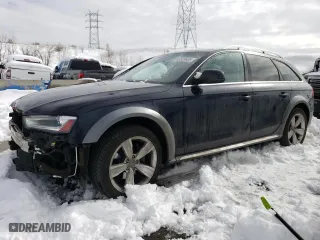 2016 Audi allroad Premium Plus with VIN WA1UFAFL3GA001147, listed as a Copart auction lot 46323635 with 74,997 mi miles and Salvage Title. Bid and sale history available at carsss.com. Image 1.