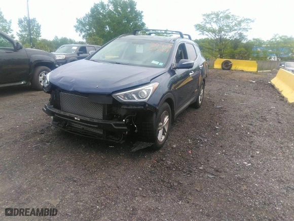 2018 Hyundai Santa Fe Sport 2.4L with VIN 5XYZUDLB8JG546833, listed as a IAAI auction lot 39406514 with 11,595 mi miles. Bid and sale history available at carsss.com. Image 2.
