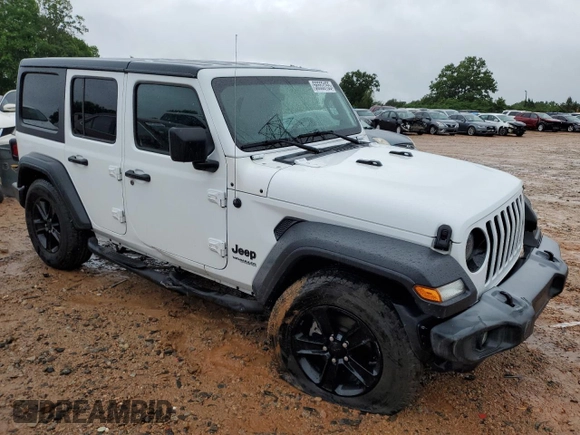 2019 Jeep Wrangler Unlimited Sport z VIN 1C4HJXDG4KW650546, wystawiony jako Copart lot #56553155 z przebiegiem 60 286 mil mil oraz Szkoda całkowita • Salvage title. Historia ofert i sprzedaży dostępna na DreamBid. Obrazek 4.