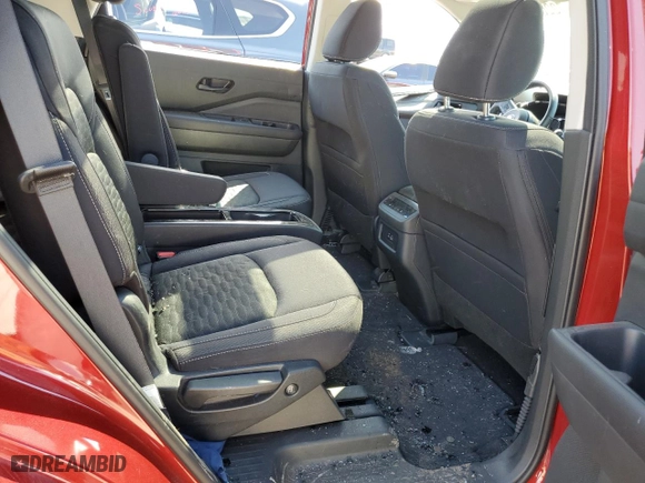 2024 Nissan Pathfinder SV with VIN 5N1DR3BD4RC221651, listed as a Copart auction lot 72201814 with 18,772 mi miles and Salvage Title. Bid and sale history available at carsss.com. Image 10.