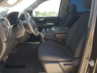 2021 Chevrolet Silverado 1500 Custom with VIN 1GCPYBEK6MZ231063, listed as a Copart auction lot 52195745 with 53,497 mi miles and Salvage Title. Bid and sale history available at DreamBid. Image 7.