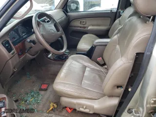2000 Toyota 4Runner Limited with VIN JT3HN87R6Y0313223, listed as a Copart auction lot 84913694 with 0 mi miles and Salvage Title. Bid and sale history available at carsss.com. Image 7.