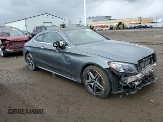2019 Mercedes-Benz C 300 with VIN WDDWJ8EB0KF863922, listed as a Copart auction lot 49154175 with Not Provided miles and Clean Title. Bid and sale history available at DreamBid. Image 4.