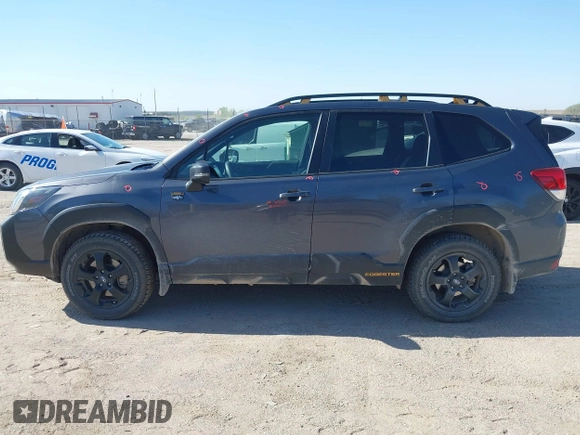 2024 Subaru Forester Wilderness with VIN JF2SKAJC3RH519044, listed as a IAAI auction lot 42138586 with 9,342 mi miles and . Bid and sale history available at DreamBid. Image 14.
