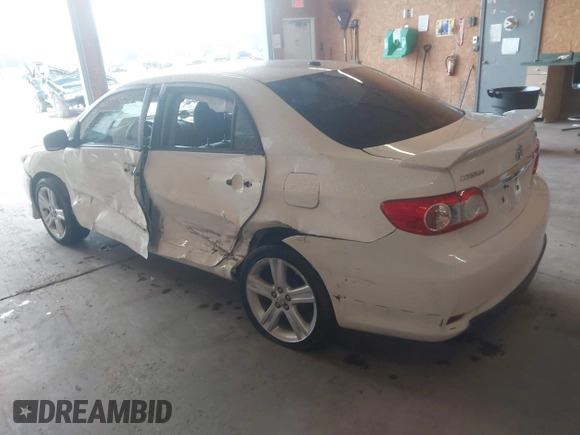 2013 Toyota Corolla L with VIN 5YFBU4EE5DP154224, listed as a IAAI auction lot 42133954 with 130,473 mi miles. Bid and sale history available at carsss.com. Image 3.